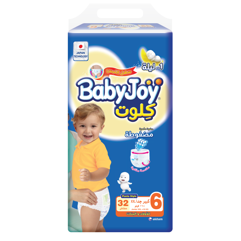 BabyJoy Culotte Diaper - 6(Jr XXL)